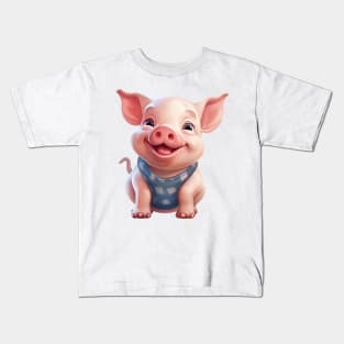 Baby Pig Kids T-Shirt